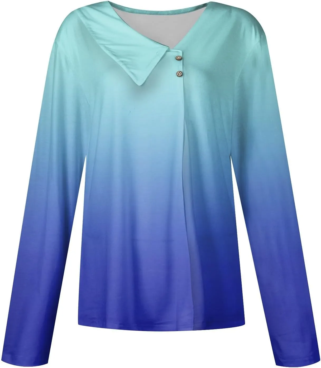 Women V Neck Long Sleeve T Shirt Oversized Sweatshirt Pleated Flowy Blouse with Leggings Trendy Lightweight Tshirts