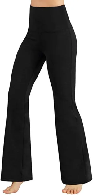 Women's Flare Yoga Pants 2024 Tummy Waisted Yoga Pants Control Pants Workout Leggings for Women Fleece Lined