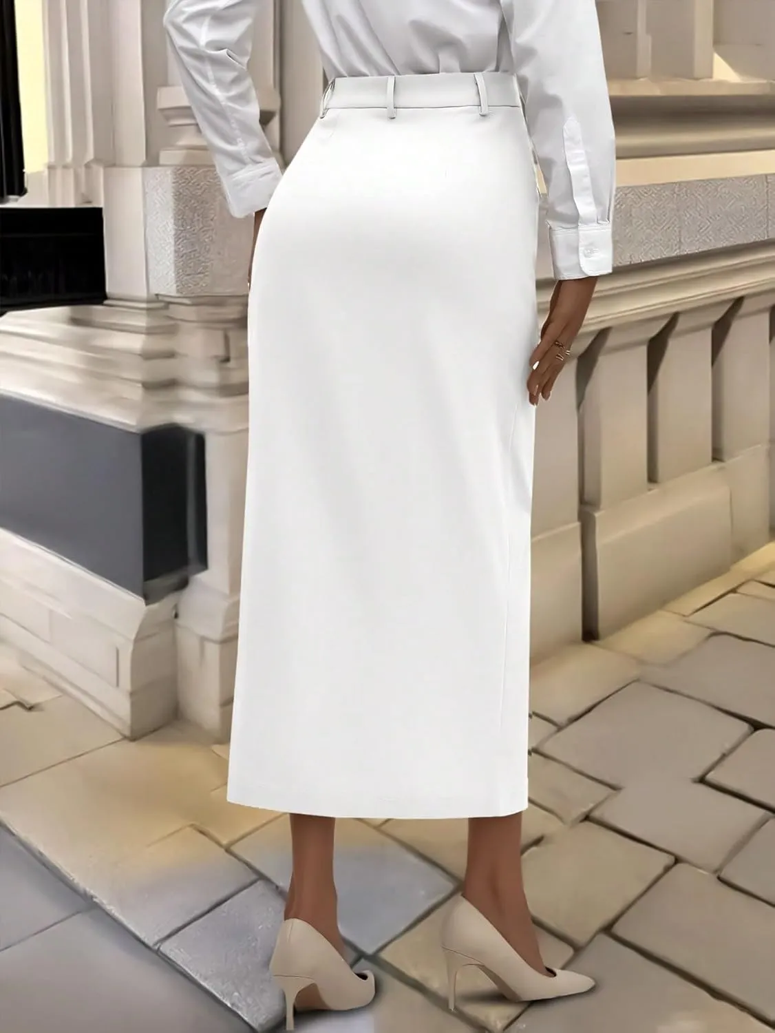 Women's Maxi Skirt Summer Midi Casual Everyday Skirt