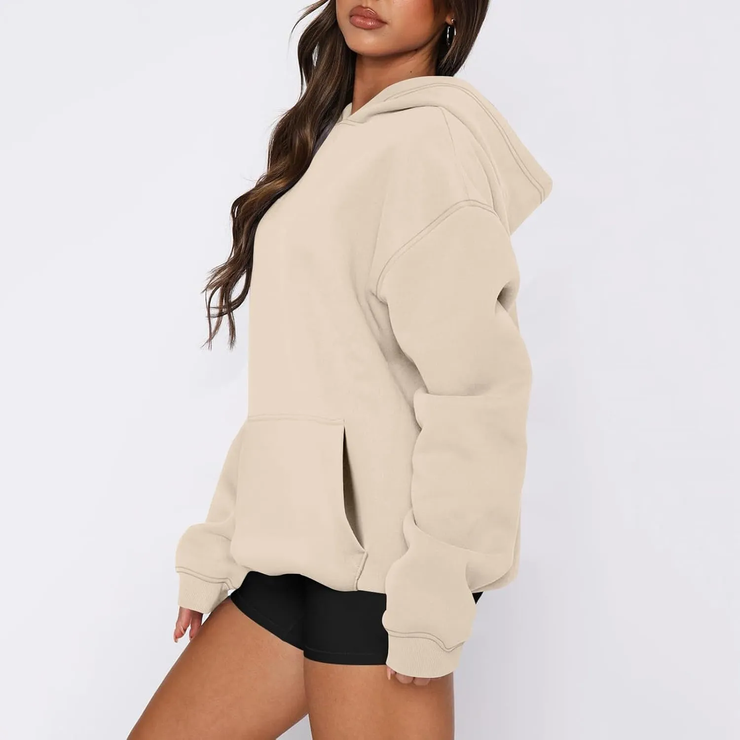 Women's Oversized Hoodie Casual Long Sleeve Pullover Sweatshirt For Everyday Comfort And Style