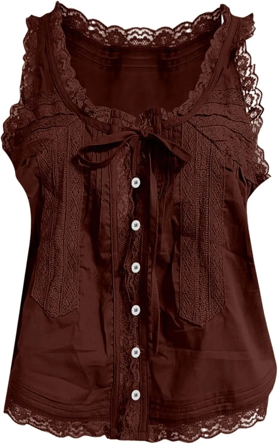Womens Summer Lace Camisole Tank Tops V-Neck Sleeveless Babydoll Tops Casual Cute Going Out Vacation Y2k T-Shirts