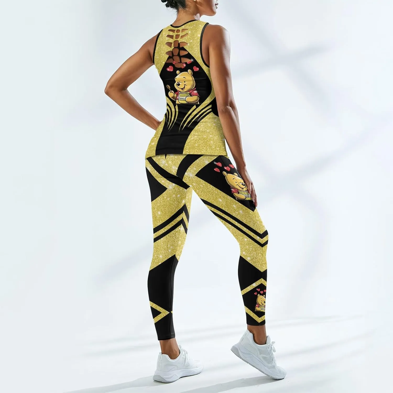 Workout Sets 2 Piece, Women High Waist Leggings Tank Top, Activewear Set For Women, Sport Outfit, Mother's Day Gifts