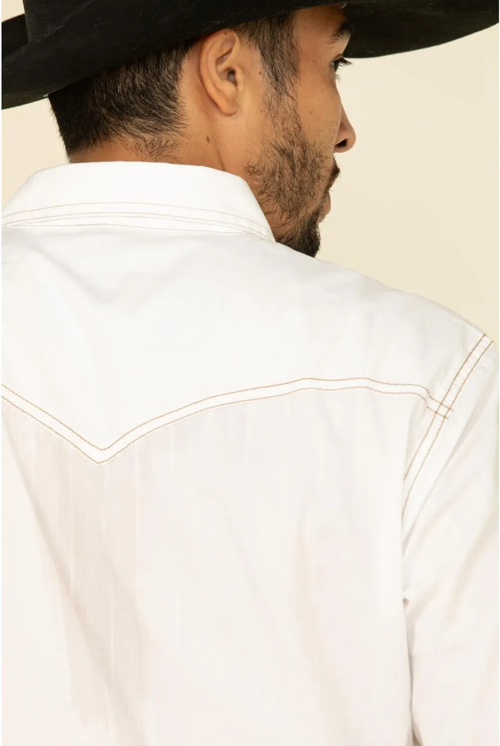 Wrangler Men's Retro Two Pocket Long Sleeve Snap Shirt