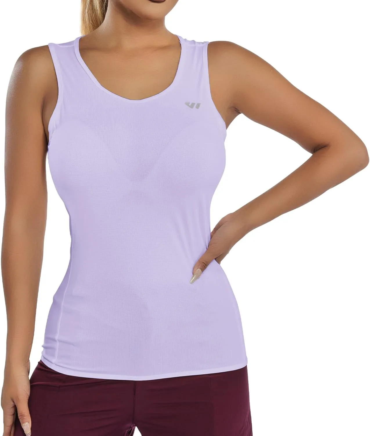 Wulibike Sleeveless Cycling Jersey Women Running Vest 2 Pcs Breathable tank top Quick-Dry shirts with Pockets