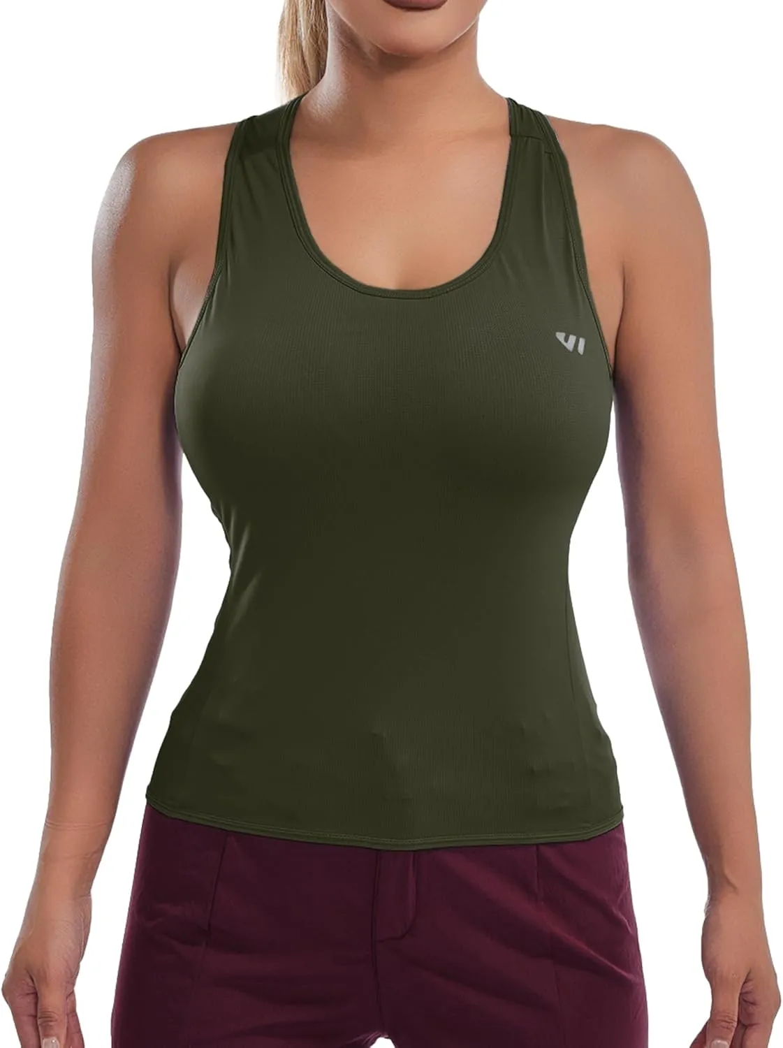 Wulibike Sleeveless Cycling Jersey Women Running Vest 2 Pcs Breathable tank top Quick-Dry shirts with Pockets