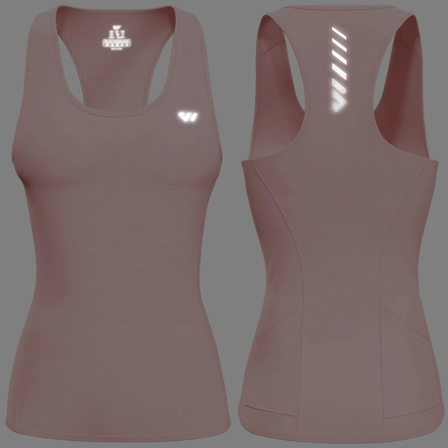 Wulibike Sleeveless Cycling Jersey Women Running Vest 2 Pcs Breathable tank top Quick-Dry shirts with Pockets