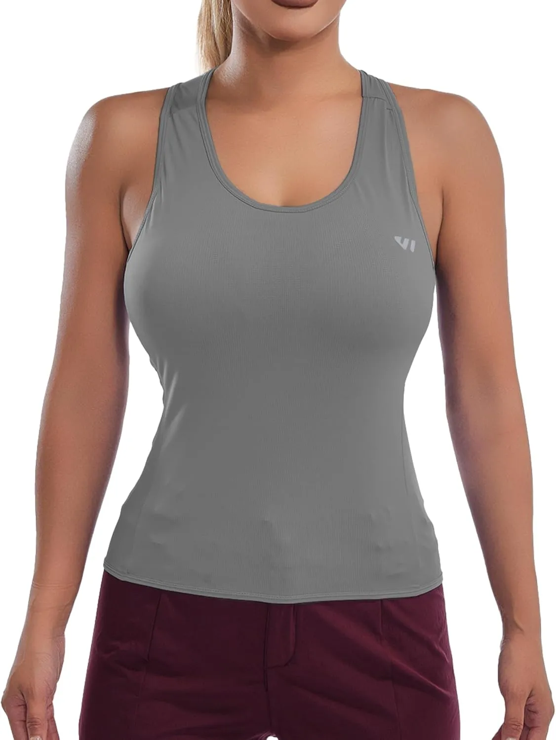 Wulibike Sleeveless Cycling Jersey Women Running Vest 2 Pcs Breathable tank top Quick-Dry shirts with Pockets