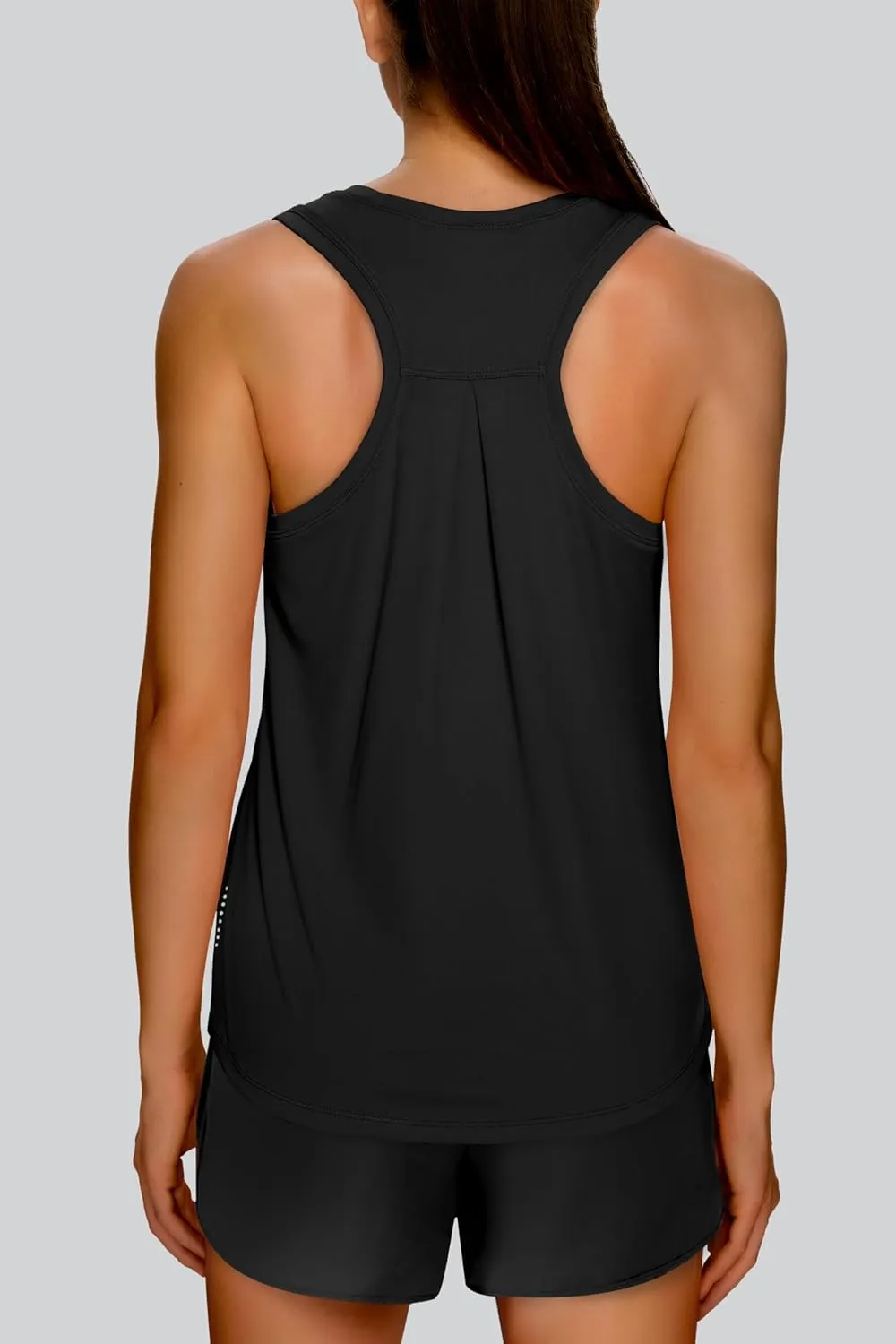 XIEERDUO Tank Top for Women Racerback Sleeveless Workout Tops Loose Fit Yoga Running Gym Shirts for Women