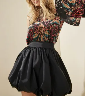 Y2k Bubble Skirt Women Ruffle High Waist A Line Puffy Pleated Flare Beach Mini Skirt Cute Going Out Short Skirts