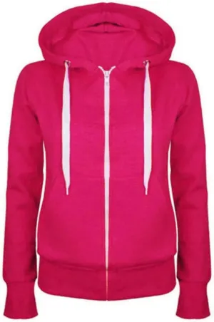 Zip Up Hoodie Women Casual Long Sleeve Sweatshirts Fall 2024 Oversized Hoodies Fashion Fleece Jackets Pockets
